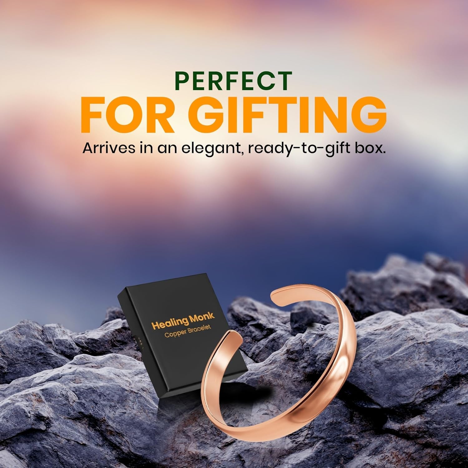 Pure Copper Bracelet for Men & Women – Handmade Uncoated Copper Jewelry Cuff – Adjustable Healing Copper Bracelets for Arthritis – Mens & Womens Copper Cuff Pulsera De Cobre